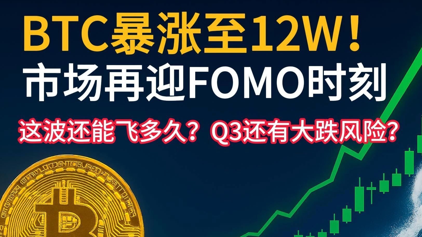 比特币飙升势惊人，一夜飙升18.96%，加密市场沸腾，市场关注
